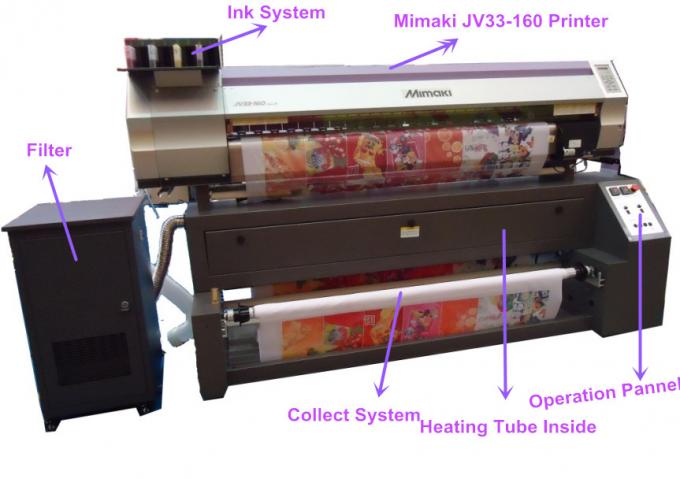 Machine d'impression de tissus d'imprimante de textile de Mimaki de grand format/de Digital 0