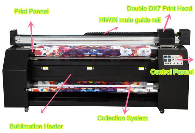 Double machine d'impression de bannière d'Epson Digital d'imprimante de la tête Dx7 1400dpi 0