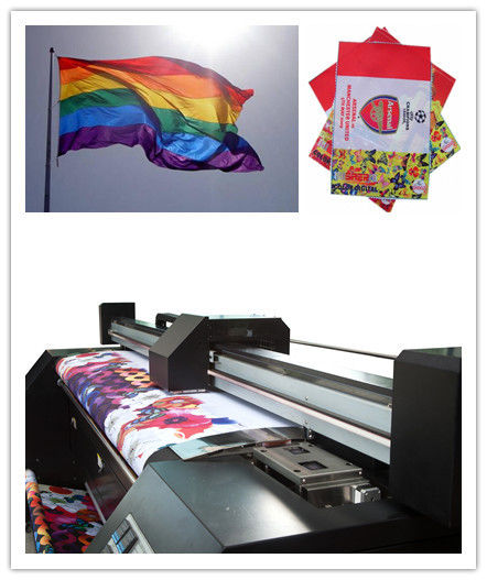largeur de 3.2m aucune imprimante à jet d'encre de tissu de galet presseur pour le polyester de coton en soie de sublimation de colorant 2